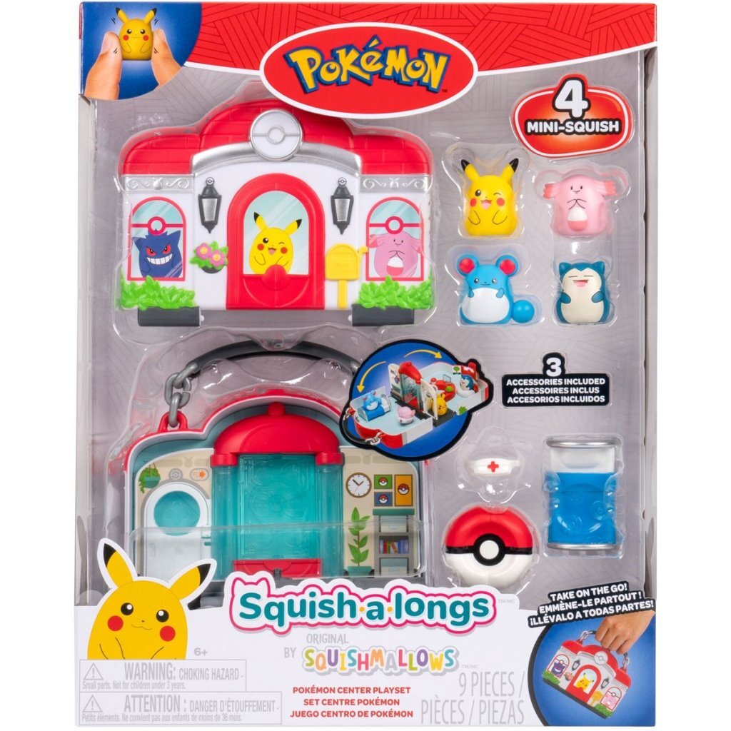 Overige Merken Squishalongs Pok&Eacute;Mon Speelset