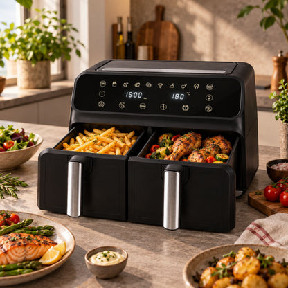 Double Airfryer 8L 230V 1700W