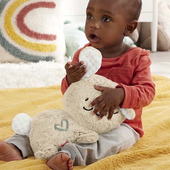Fisher Price Soothe And Settle Knuffel Konijn + Licht En Geluid