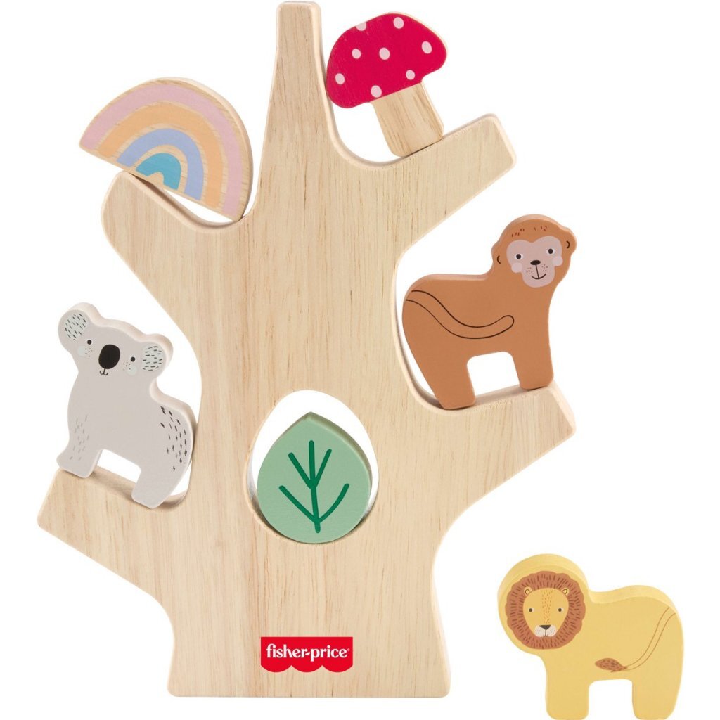 Fisher Price Houten Balanceer Boom