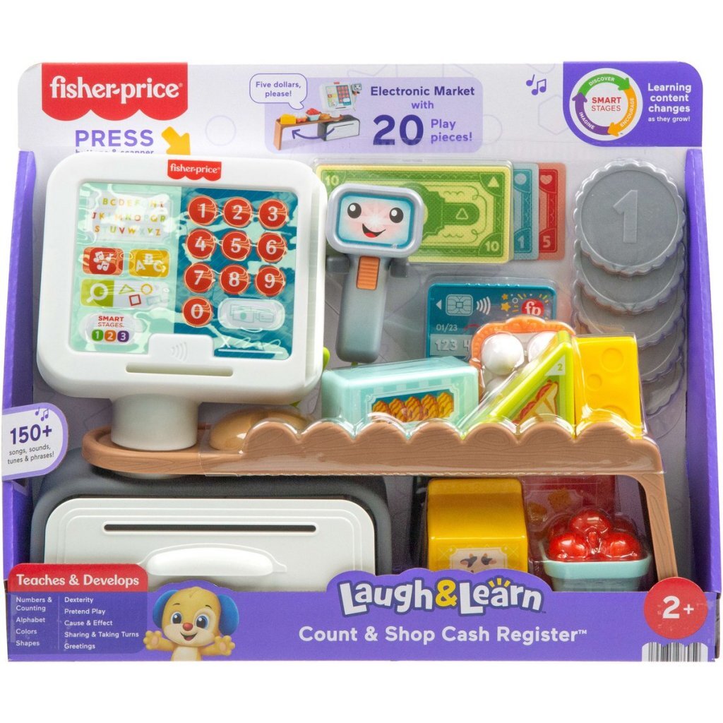 Fisher Price Lach &Amp; Leer Kassa + Geluid