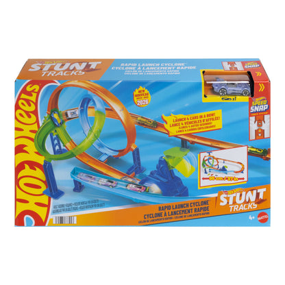 Mattel Hot Wheels Stuntbanen Snelle Lanceringscycloon
