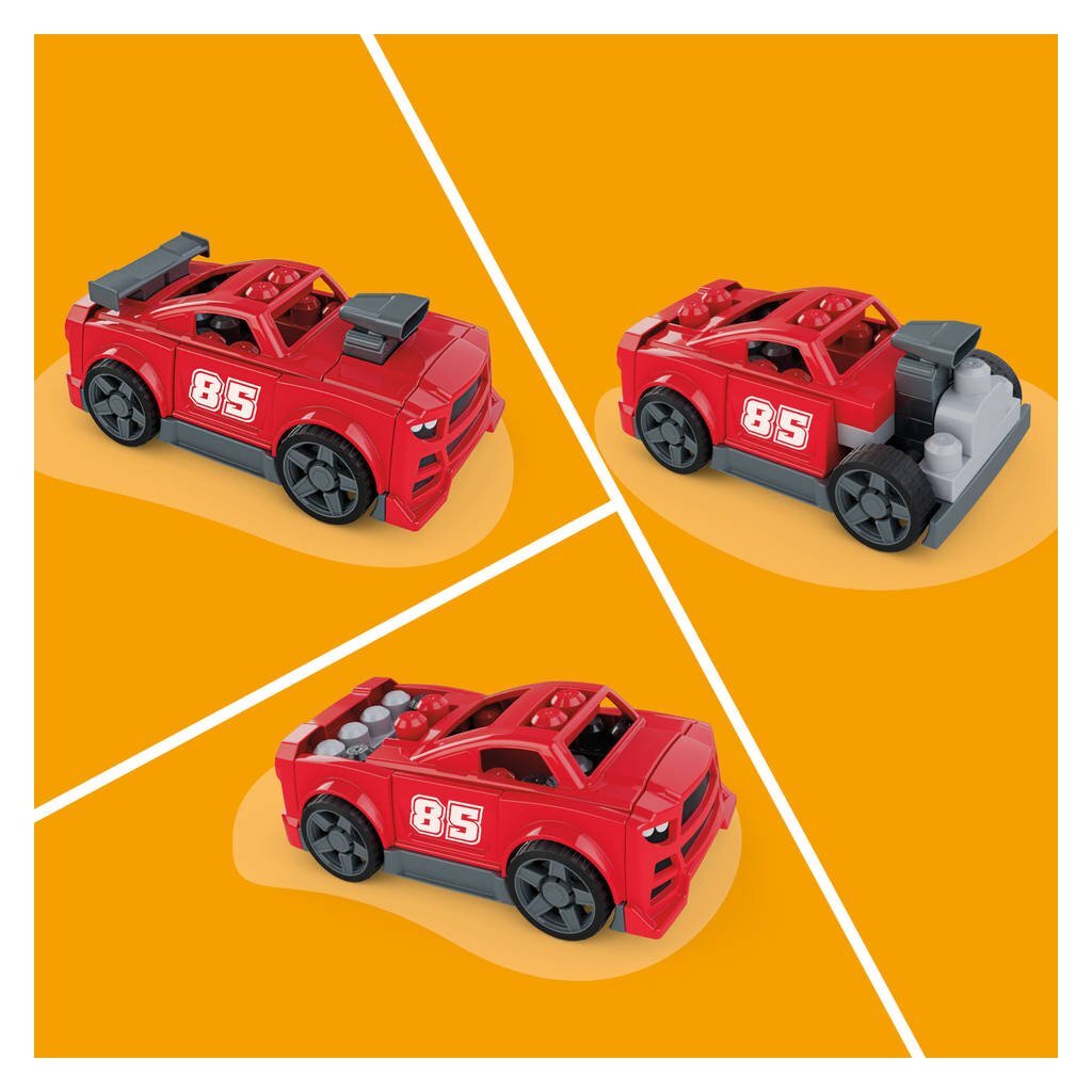 Mega Bloks Build &Amp; Go Raceauto