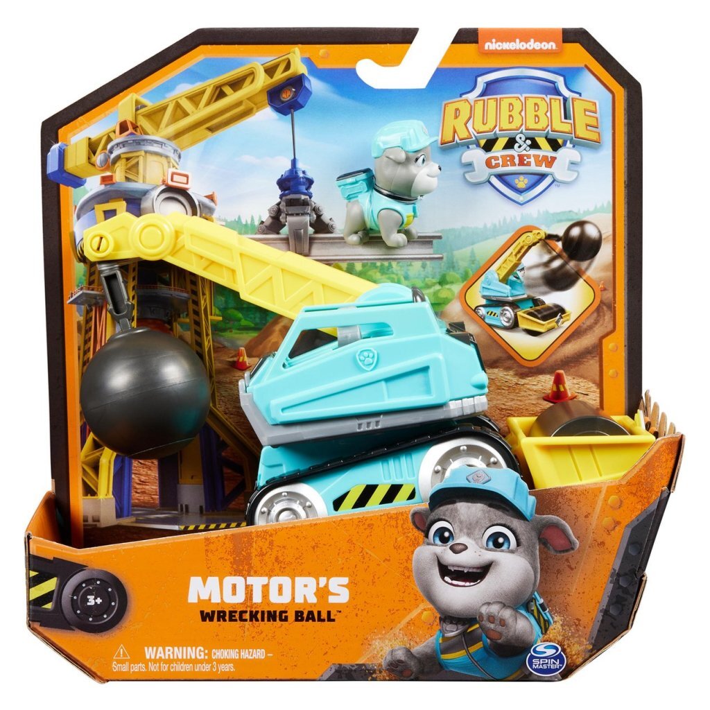 Paw Patrol Rubble &Amp; Crew Wrecking Ball Truck
