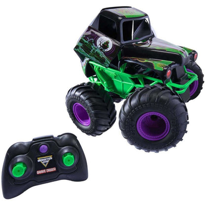 Monster Jam Rc Smash En Bash Grave Digger 1:15