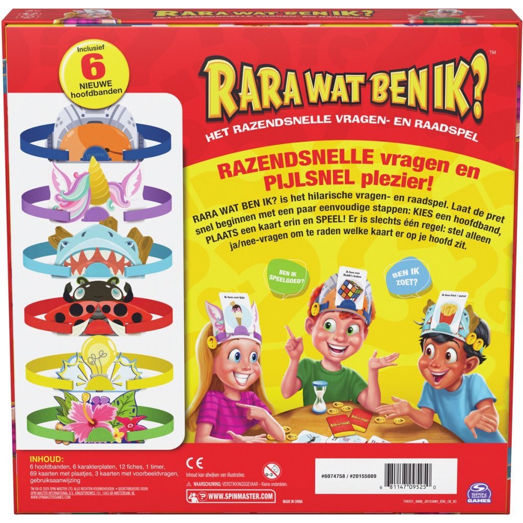 Spin Master Rara Wat Ben Ik