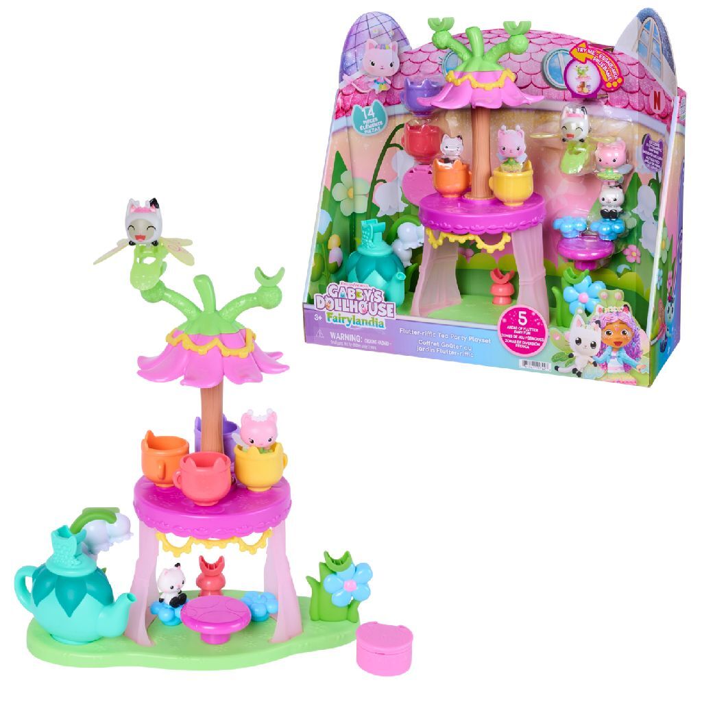 Gabby's Dollhouse Fairylandia Tea Party