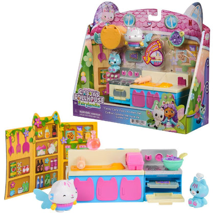 Gabby's Dollhouse Gabby'S Dollhouse Fairylandia Cakey Cat'S Fairy Kitchen