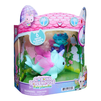 Gabby's Dollhouse Gabby'S Dollhouse Fairylandia Mercat And Narwhal