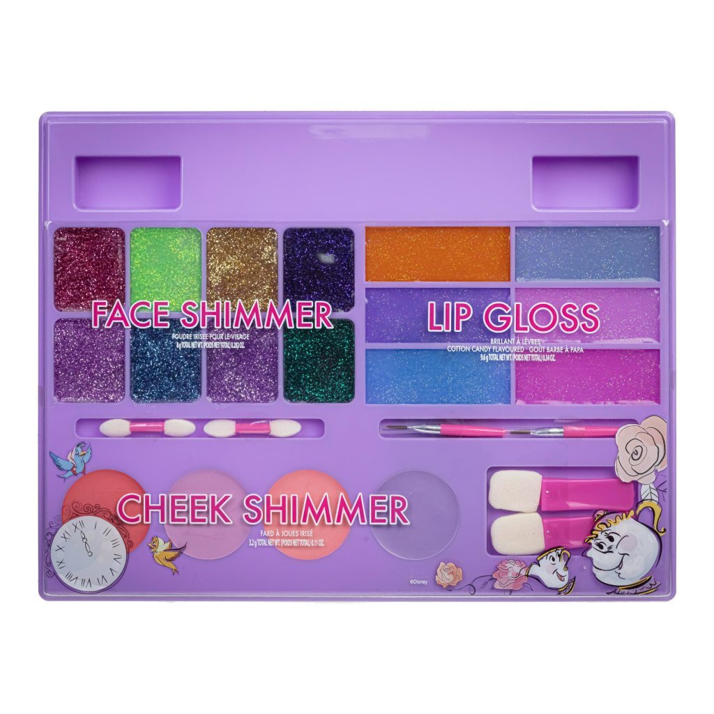 Disney Princess Kaptafel + Licht En Geluid + Make-Up Roze