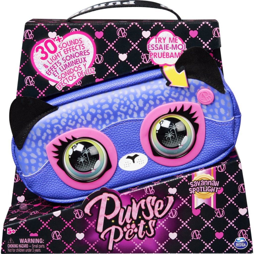 Spin Master Purse Pets Cheetah Belt Bag + Licht En Geluid