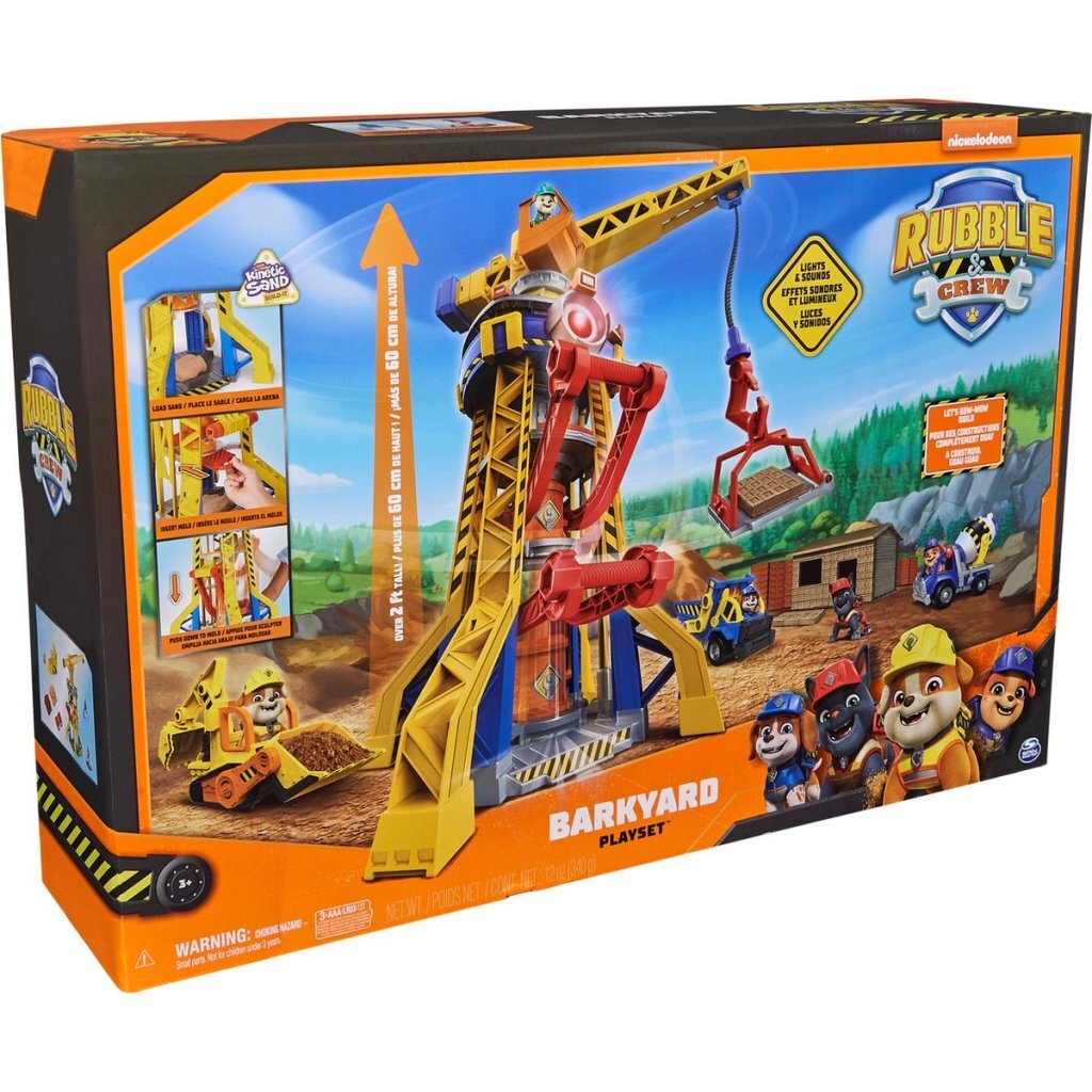 Paw Patrol Rubble &Amp; Crew Blafwerf Hijskraan