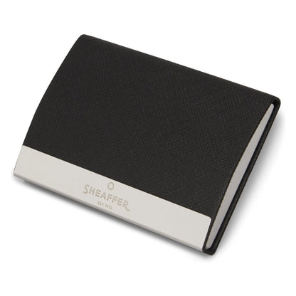Sheaffer Sf-G2930651-3 Balpen 100 M Giftset Brushed Chrome Nickel Plated + Visitekaarthouder