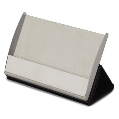 Sheaffer Sf-G2930651-3 Balpen 100 M Giftset Brushed Chrome Nickel Plated + Visitekaarthouder
