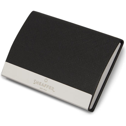 Sheaffer Sf-G2931451-3 Balpen 300 M Giftset Glossy Black Chrome Plated + Visitekaarthouder