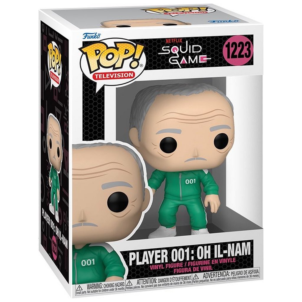 Funko Pop! 1223 Squid Game Player 001 Oh Il-Nam