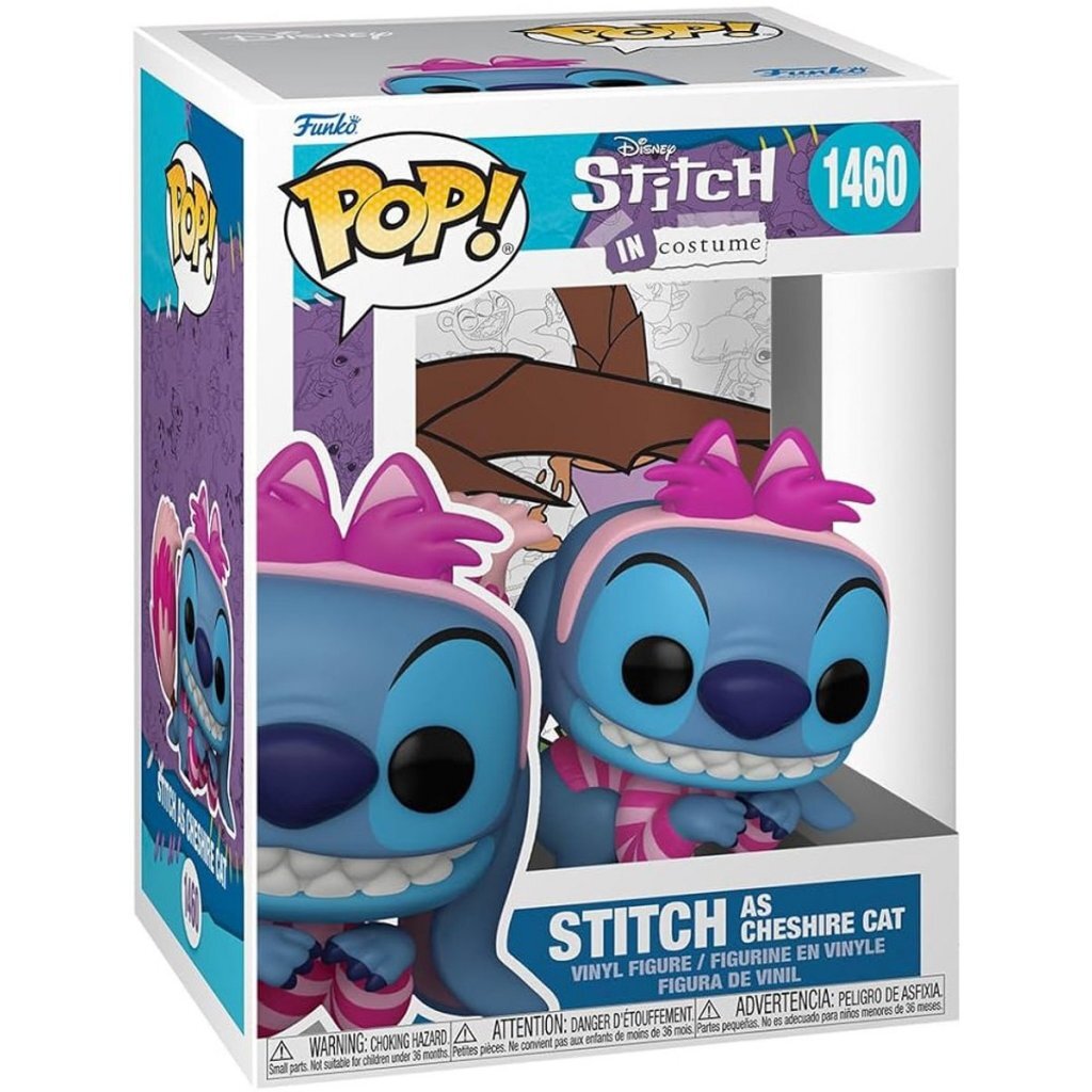 Funko Pop! 1460 Disney Stitch In Costume Cheshire Cat