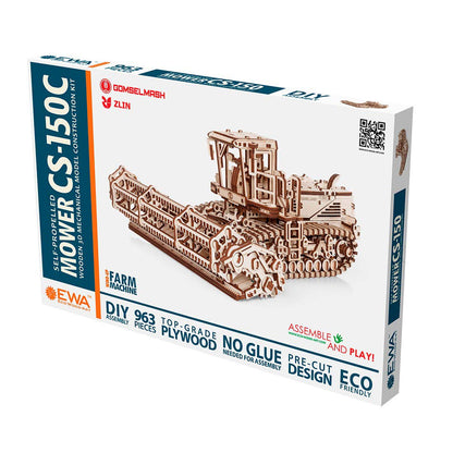 Eco Wood Art (Ewa) 3D Houten Puzzel Mower Cs-150C, 2932, 31,5X26,1X14,5Cm
