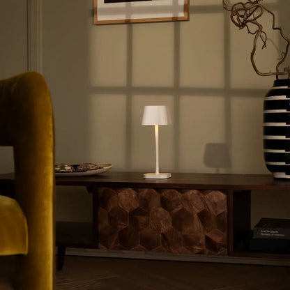 Ava Witte Oplaadbare Tafellamp