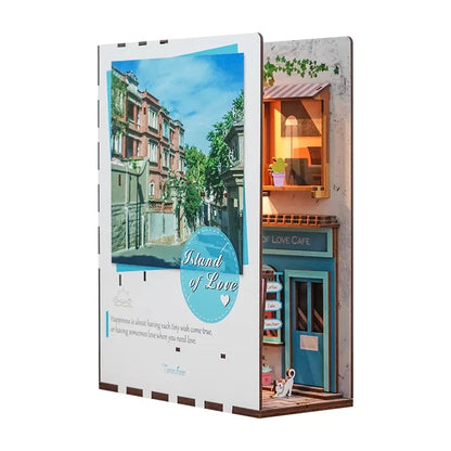 Tonecheer, Diy Book Nook, Island Of Love, Tq105, 18,2X8X24,5Cm