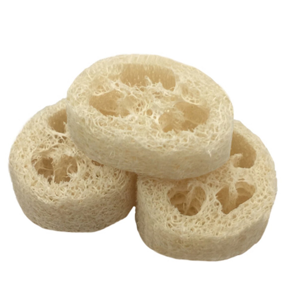 Loofah Slices/3Pc