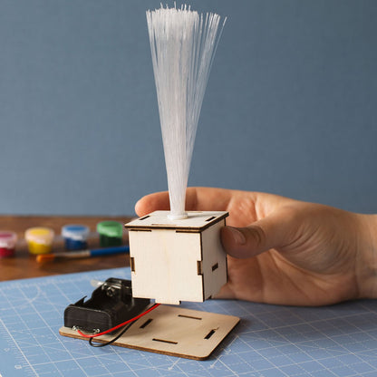 Bouw Je Eigen - Glasfaser-Lampe