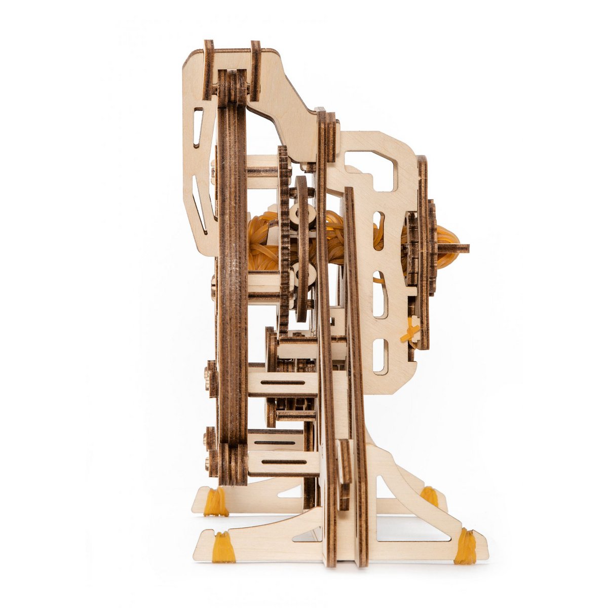Eco Wood Art (Ewa) 3D Mechanische Puzzel Planetary Gear, 1058, 11,8X24,7X20,4Cm
