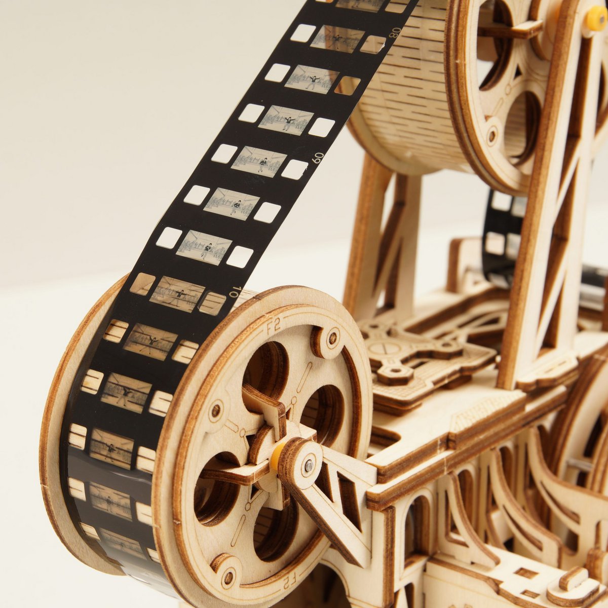 Robotime, Houten Puzzel 3D Vitascope/Movieprojector, Lk601, 25,5X13,3X22,3Cm