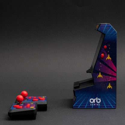 Orb - Mini Arcade Machine Met Dubbele Controller - Incl. 300X 8-Bit Games