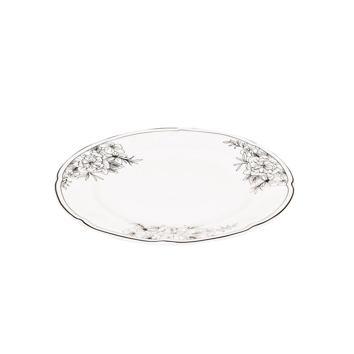 Bord - Les Fleurs - Newbone China - 19,5X19,5X1,2Cm