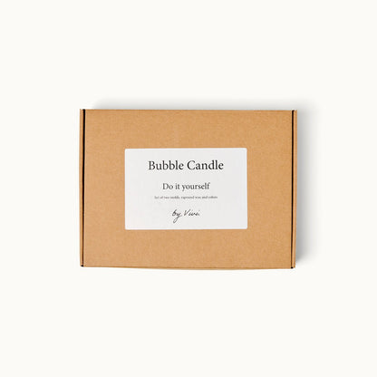 Diy Box Bubble Kerze