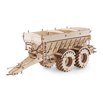 Eco Wood Art (Ewa) 3D Mechanische Puzzel Trailer For K-7M 1072, 50,2X15,2X17,6Cm