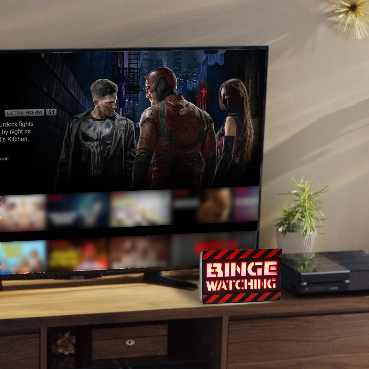 Mad Monkey - Binge Watching Lamp, Sfeerlicht