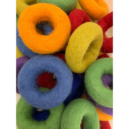 Felt Stringing Doughnuts/49Pc