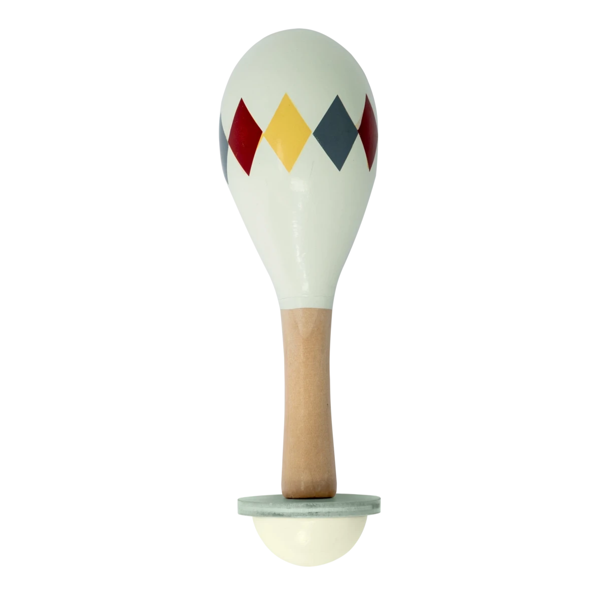 Maracas Wit Harlekin