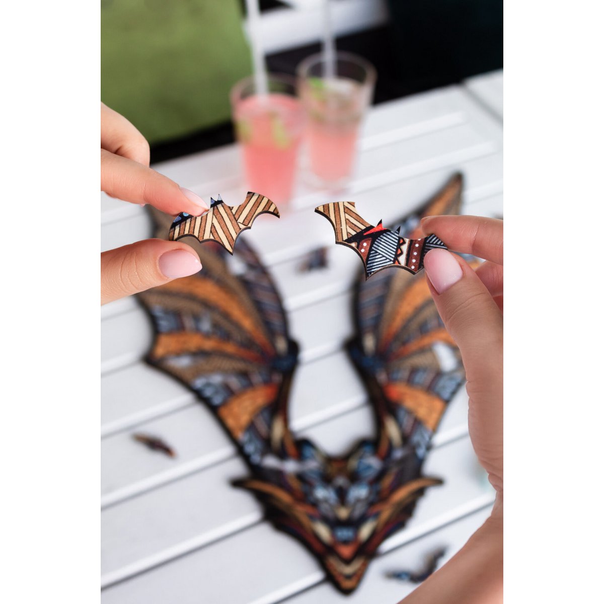 Eco Wood Art (Ewa) Houten Legpuzzel Vleermuis/ Bat, 2482, 39X28X0,5Cm Kartonbox