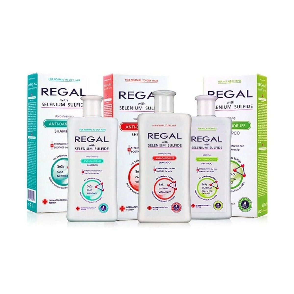 Regal Anti-Roos Shampoo Selenium Sulfide Voor Elk Haartype – 200Ml