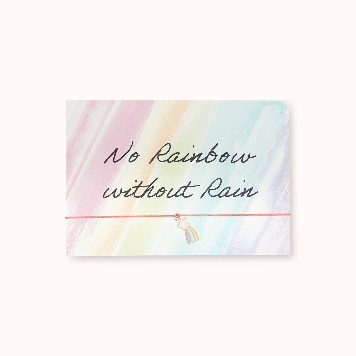 Armbandkaart: Regenboog