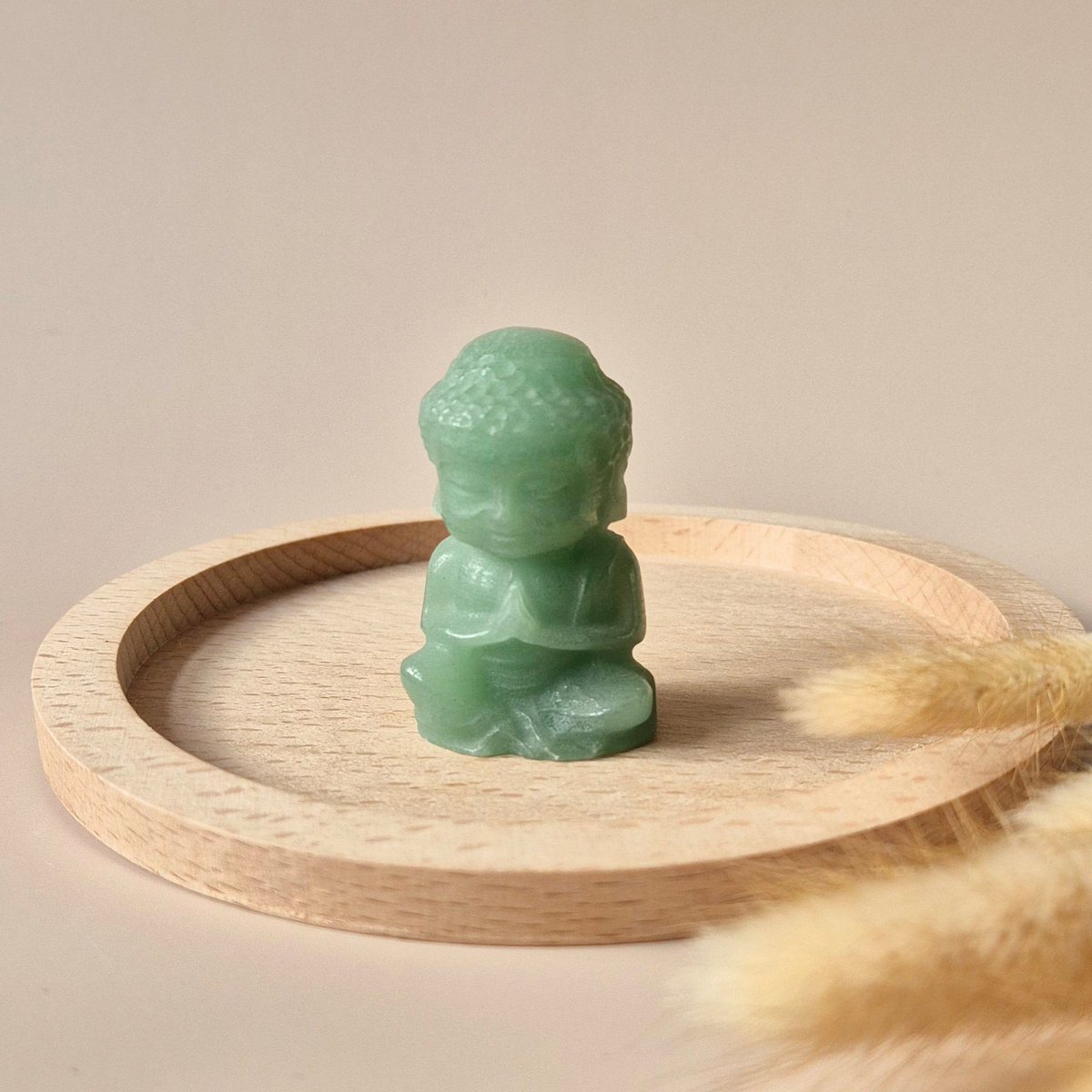 Edelsteen Groene Aventurijn Buddha 5Cm
