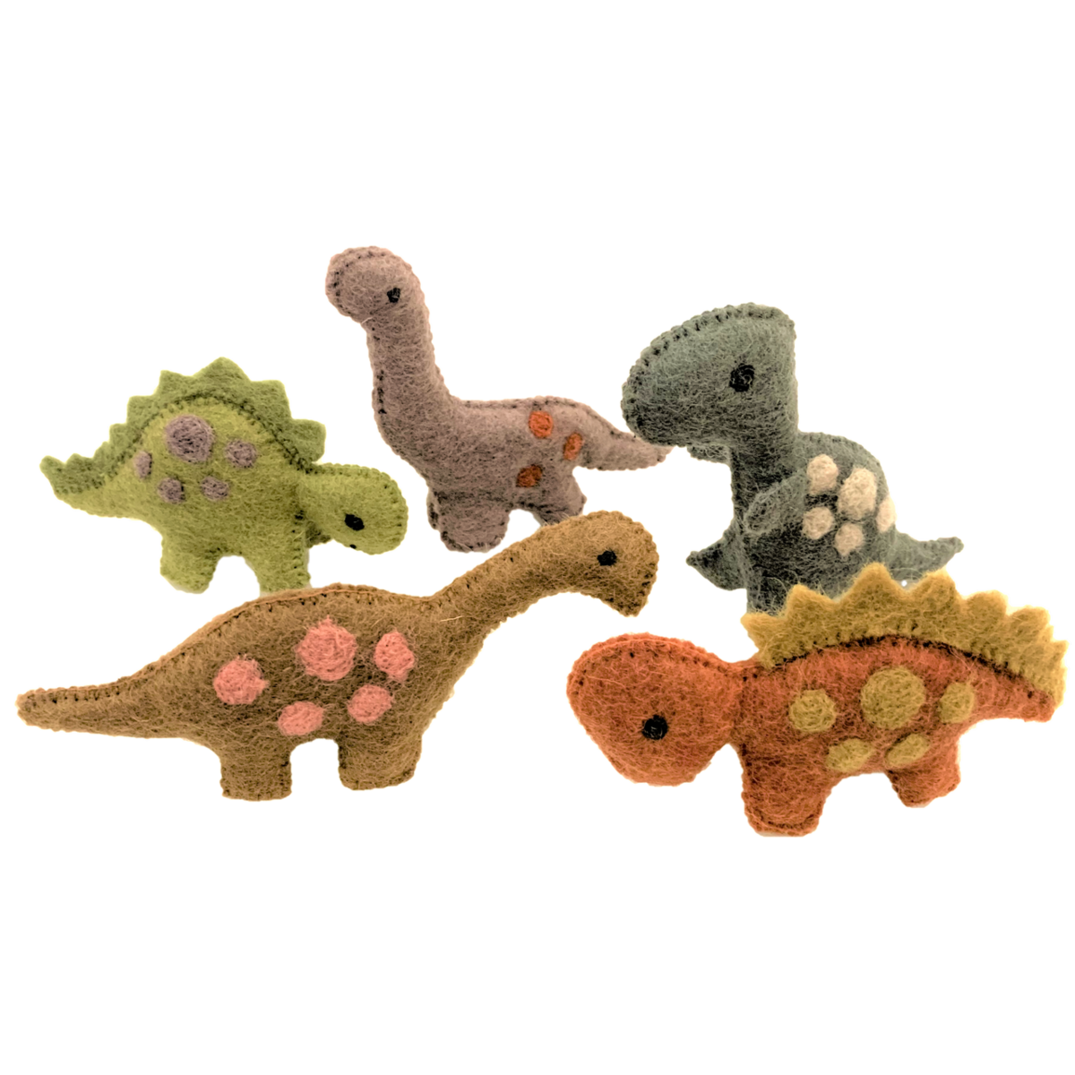 Dinosaurs Natural/5Pc