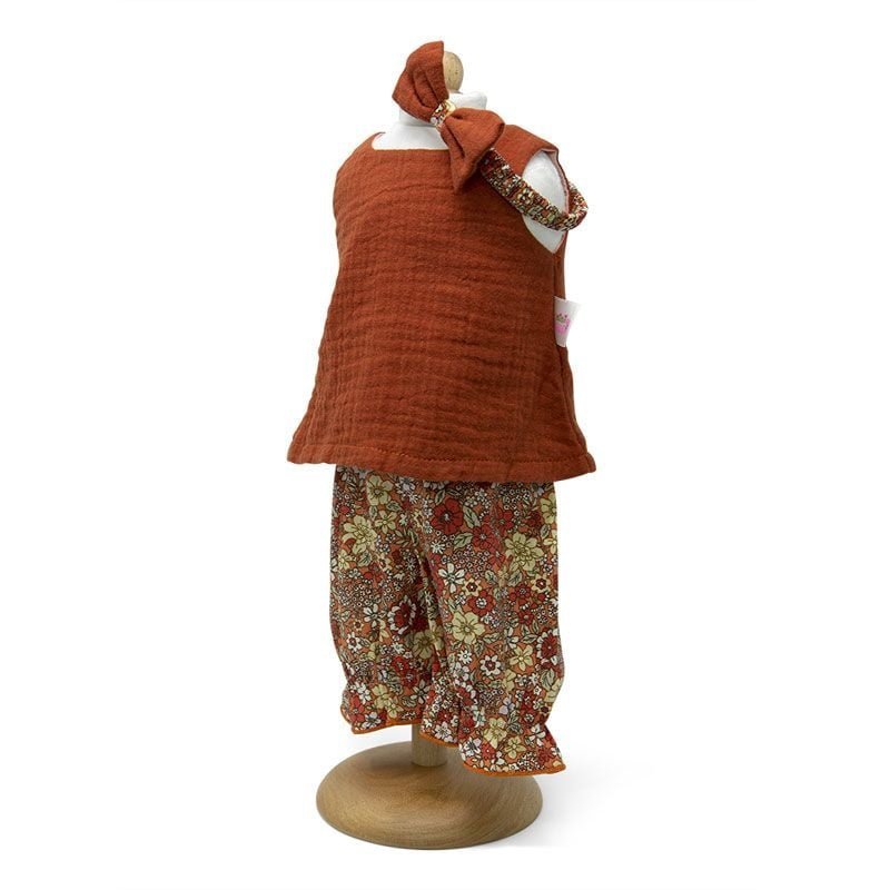 Tuniek Set Koraal Rood 29-32Cm