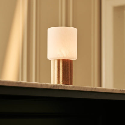 Frank Lichtbruine Oplaadbare Tafellamp