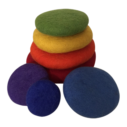 Short Rainbow Stacking Set/7Pc