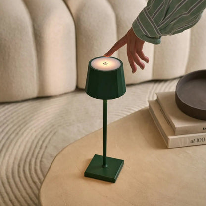 William Pine Green Oplaadbare Tafellamp