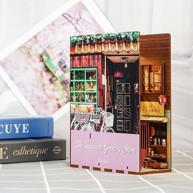 Tonecheer, Diy Book Nook, The Japanese Grocery Store, Tq109, 18,2X8X24,5Cm