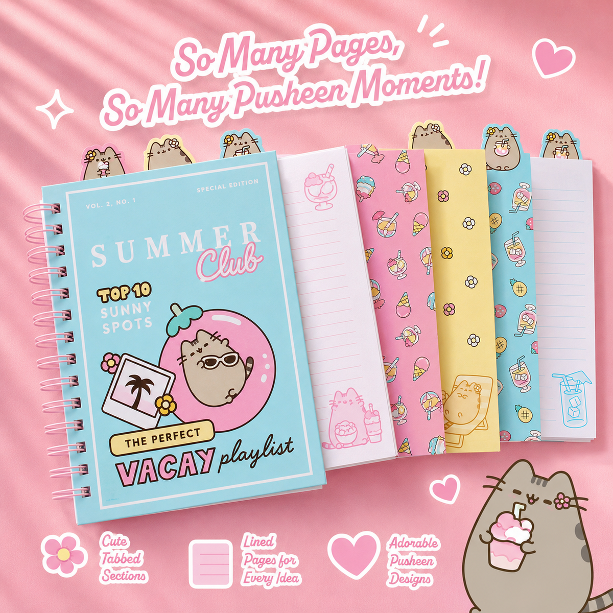 Pusheen - Notizbuch A5 Projectboek