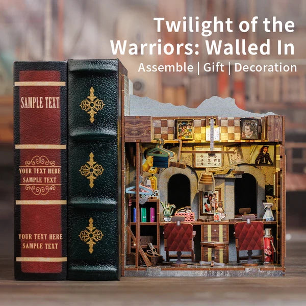 Cutebee, Diy Booknook, Twilight Of The Warriors: Walled In, Dcz01, 18X11X23Cm