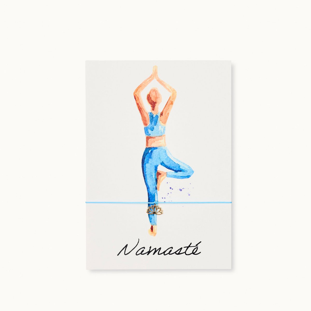 Armband-Kart: Namasté