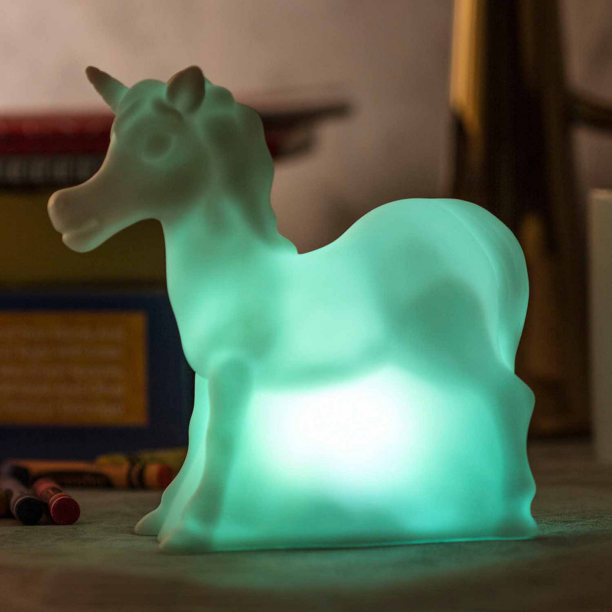 Led Sfeerlamp "Eenhoorn" (Met Kleurwisseling)