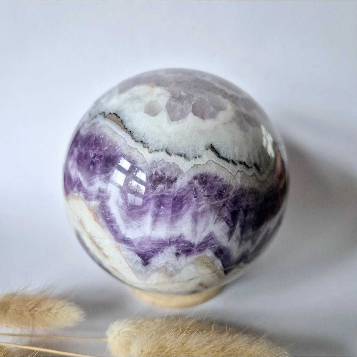 Xl Dream Amethist Edelsteen Bol – 90 Mm (1048G) | Spirituele Edelsteen Voor Rust En Balans Statement Piece